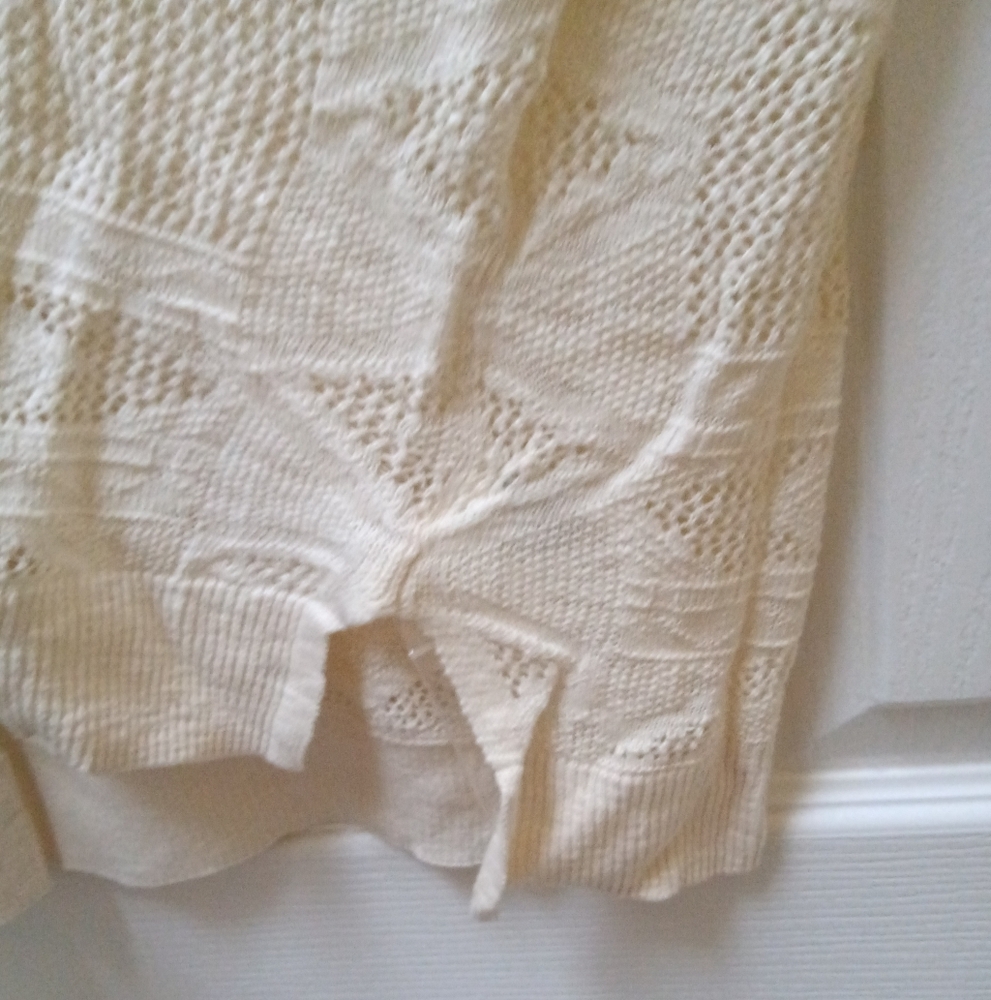 American Eagle Outfitters Cream Cardigan Sweater, Large, New, AE - Picture 5 of 6